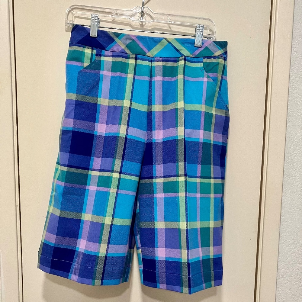 NEW ISAAC MIZRAHI LIVE STRECH BERMUDA SHORTS SZ 6